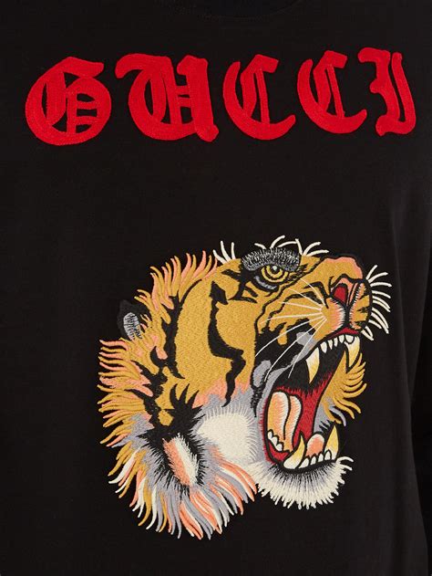 gucci bengal tiger jas|gucci tiger long sleeve shirt.